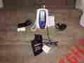 5200 Spot Vital Signs Welch Allyn Monitor W Blood Pressure Cuff Thermometer