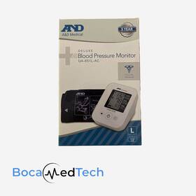 A D Ua-651l-ac And Medical Blood Pressure Monitor Deluxe New Large Cuff