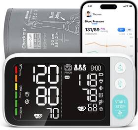 Checkme Tmb-2266 Blutooth Blood Pressure Monitors For Home Use Extra Large