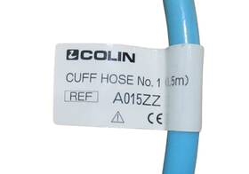 A015zz Colin Nipb Adult/pediatric Cuff Hose 3.5m 11.5 Ft No. 1 Blue With Ends A015zz Colin Nipb Adult/pediatric Cuff Hose 3.5m 11.5 Ft No. 1 Blue With Ends