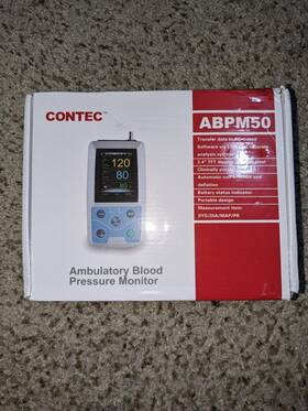 Contec 658126778756 Abpm-50 Ambulatory Blood Pressure Monitor
