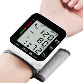Coverich W1681 Blood Pressure Monitor Automatic Machine For Home Large Black