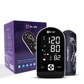 Dr. Aid Pg-800b19l Dr. Upper Arm Blood Pressure Monitor Large Led Display 2-user 180-r