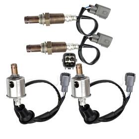 Dropwater Amz-4zyc275 2 Pairs Upstream And Downstream O2 Oxygen Sensors Replacement For L