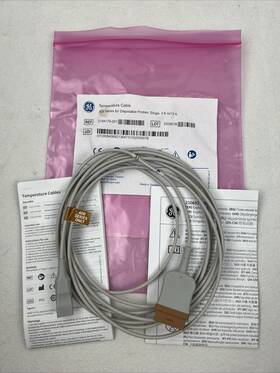Ge 2104179-001 Temperature Cable Ref-2104179-001 For Disposable Probes 3.6m 400 Series