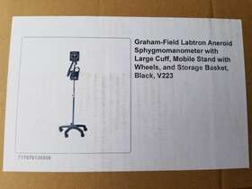 Graham-field V223-u-a Labtron Mobile Aneroid Sphygmomanometer Adult Blood Pressure Monitor