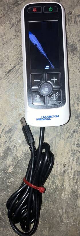 Hamilton Medical 951001 Intellicuff Cuff Controller Tested Cracked Screen