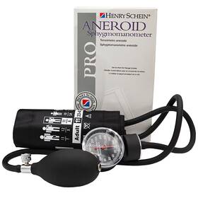 Henry Schein 1126072 Prosphyg Aneroid Sphygmomanometer 2-tube- Adult Size 11 Black 23-40cm Reusa