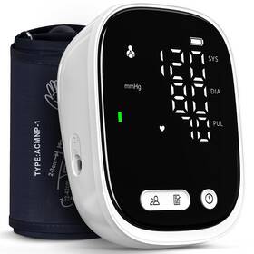 Kikeang Ck-a120 Rechargeable Upper Arm Blood Pressure Monitor Machine With Le