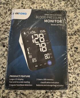 U81rh Manfong Upper Arm Electronic Blood Pressure Monitor