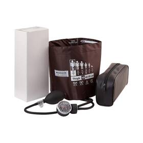 Mckesson B07k3194hg Lumeon Deluxe Aneroid Sphygmomanometer Blood Pressure Cuff Thigh Brown