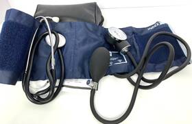 Mds938olf Medline Blood Pressure Handheld Artery Sphygmomanometer With Cuff And Stethoscope