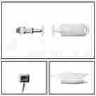 Nhkm0030 Konica-minolta Direct Connect Spo2 Sensor Puls Pacific Medical Adult Hard Shell Finger 6 Cable New