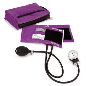 Prestige Medical 882-pur - Aneroid Sphygmomanometer With Matching Purple Carrying Case