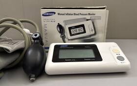 Samsung Sr-502 Manual Inflation Digital Blood Pressure Monitor