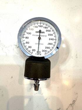 Tycos 068211443 Omron Sphygmomanometer Gauge Only Certified 832717 Vintage Free Shipping