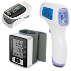 Vital Kits Blood Pressure Cuff Pulse Oximeter Infrared Thermometer Health Kit 763769339995
