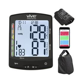 Dmd1047blk Vive Precision Automatic High Blood Pressure Measurement Kit For At Home Use - Upp... Fast Ship