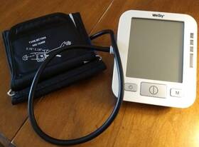 Welby Bf1110 Digital Automatic Upper Arm Blood Pressure Monitor With Nylon Case