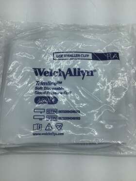 39268 Welch Allyn Cuff Tl Disp Soft Adult 2 Tube Mq
