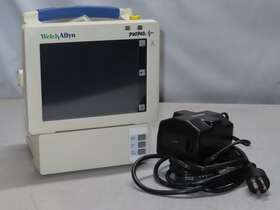 Welch Allyn Cs 242 Patient Monitor With Nib Propaq Printer As-is