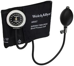 Welch Allyn Ds45-11cb Gauge With Durable Two Piece Adult Cuff Torn Or Open Box