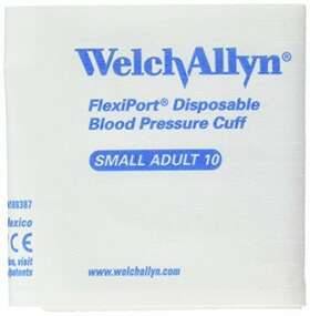 Welch Allyn Vsoft-10 Blood Pressure Cuff 1 Tube Novaplus Made By Welchallyn Disposable - Small Adult