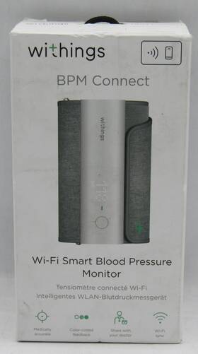 Withings Wpm05-all-inter Bpm Connect - Wifi Smart Blood Pressure Monitor #107206#