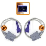 Adult Soft Finger-tip SPO2 Sensor Probe 1M 9-PIN Fits For Oximax Monarch 2PCS. Fixed Price $33.60.
