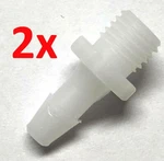 2 Ge Critikon Dinamap Welch Allyn Medline Philips Bp Tube Hose Cuff Connector. Fixed Price $10.00.