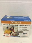 Omron Model HEM-712C Auto Inflation Blood Pressure Monitor Box Free Shipping. Fixed Price $20.00.