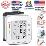 Automatic Wrist Blood Pressure Monitor - Adjustable Cuff & Carrying Case. Fixed Price $43.96.
