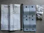 New Sinclair Clamp Set For Pipes From 1.5" Up To 3.5" Model #. Fixed Price $54.99.