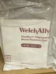 Welch Allyn Flexiport Disposable Blood Pressure Cuff Adult SOFT-12-1HP. Fixed Price $5.00.