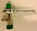 Oxygen Flowmeter, O2 Chrome 0-3 Lpn. Fixed Price $95.00.