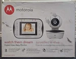 Motorola MBP41S Digital Video Baby Monitor 2.8" Screen W/ Camera & Night Vision. Fixed Price $21.49.