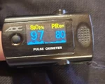 Adc Diagnostix 2100 Fingertip Pulse Oximeter With Carry Lanyard And Bumper. Fixed Price $29.98.