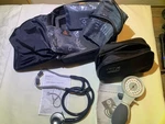 Heine Gamma C3 Stethoscope G5 Blood Pressure Sphygmomanometer Cuffs Euc. Fixed Price $174.25.