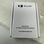 Emay Hard CASE/EMG-20 Only , For Portable Ecg Monitor/free Shipping!. Fixed Price $18.99.