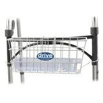 Drive Medical Walker Basket With Plastic Insert Tray Cup Holder For 1 Inch. Fixed Price $27.03.