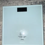 Thinner Digital Glass Bathroom Scale Modern Design Body Weight Measurement White. Fixed Price $21.00.