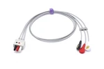 Nellcor Ecg Compatible Leadwires 3 Leads - Snap. Fixed Price $60.00.