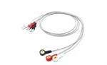 Spacelabs Ecg Ekg Cable 012-0498 Leadwires 3 Leads Snap Same Day Shipping. Fixed Price $26.51.