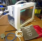 Philips MP50 Intellivue Monitor M3015A Microstream M3001A Module Nellcor ETCO2. Fixed Price $549.00.