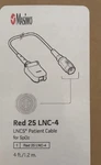 Masimo Oem 3630 Red 25 LNC-4 SPO2 Cable, Ft, Sealed Original Packaging. Fixed Price $84.99.