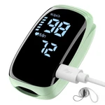 Pulse Oximeter, Fingertip Blood Oxygen Saturation With Green. Fixed Price $20.41.