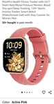 Morepro Health Fitness Tracker With 24/7 Heart Rate/blood Pressure Monitor,. Fixed Price $40.00.