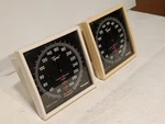 Lot Of 2 Welch Allyn Tycos CE050 Wall Aneroid Sphygmomanometers As Shown. Fixed Price $54.99.