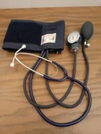 Medline Premier Handheld Aneroid Sphygmomanometer Adult Blood Pressure Monitor. Fixed Price $12.99.