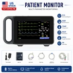 7" Patient Monitor Vital Signs Ecg Nibp SPO2 Temp Resp Portable Us Stock. Fixed Price $389.00.